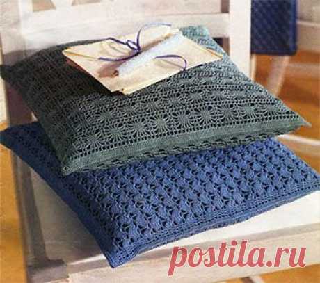 Вязание и вышивка, рукоделие - Волшебные палочки - Статьи: Роскошные подушки