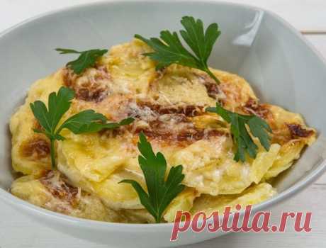 Картофельный гратен: пошаговый рецепт - KitchenMag.ru