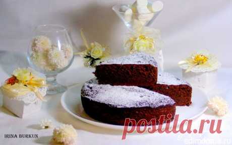 Шоколадный пирог на твороге | Кулинарные рецепты от «Едим дома!»