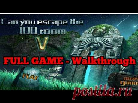 Can You Escape The 100 Room 5 FULL GAME Level 1 - 50 Walkthrough