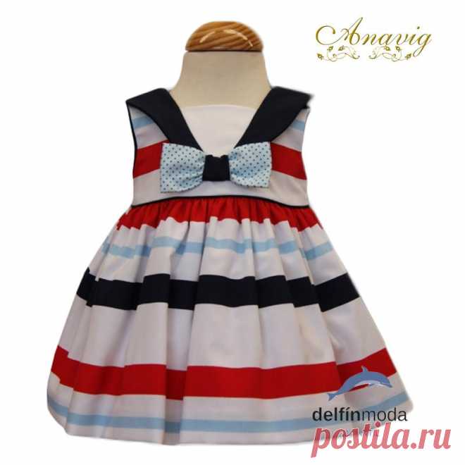 Comprar Vestido de bebe ANAVIG marinero rayas Comprar Vestido de bebe ANAVIG marinero rayas de la marca ANAVIG En Delfin Moda Infantil. Envíos y Devoluciones Gratis* Entrega 24 horas