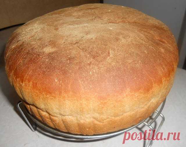 Рецепт домашнего хлеба - проверен не одним поколением! Вкусный и с хрустящей корочкой!