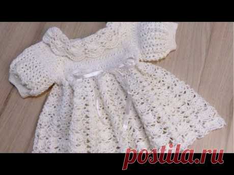 🥰 ¡Hermoso para tejer! Vestido fino y delicado tejido a crochet- Mi Rincón del Tejido
