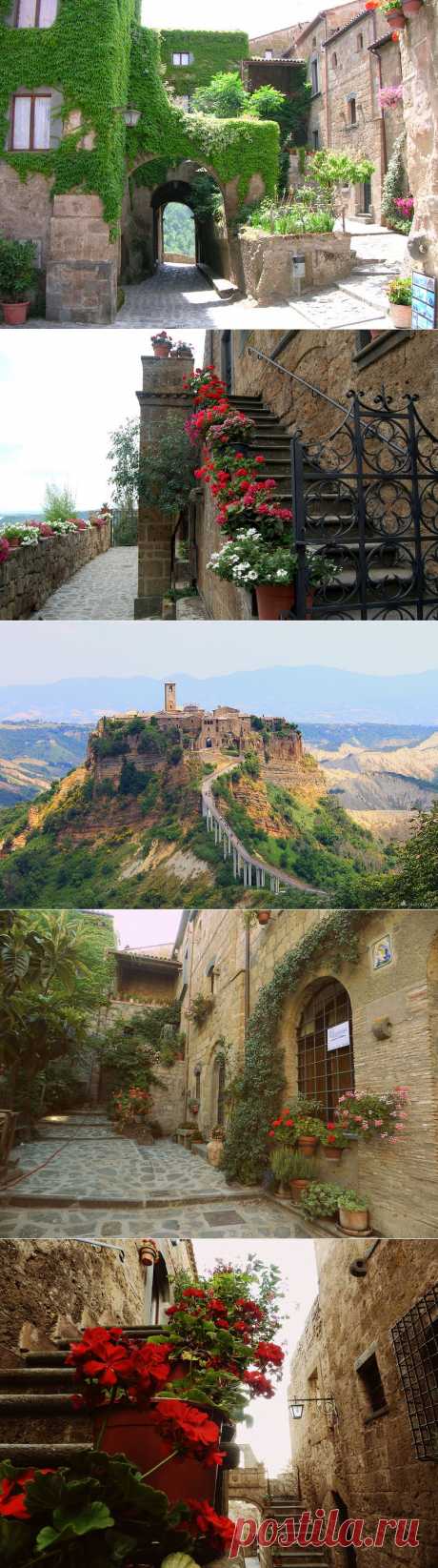 Умирающий и красивый город - Чивита ди Баньореджо. Италия.