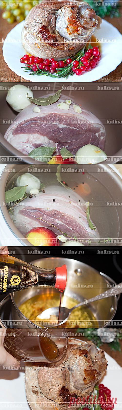 Рулька в мультиварке – рецепт приготовления с фото от Kulina.Ru