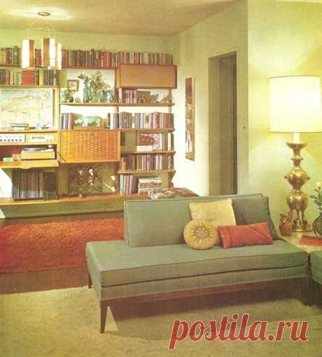 1965. Living Room Decor - p3830 | PastYears.info