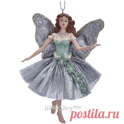 Елочная игрушка Фея Этери - На крыльях волшебства 13 см, подвеска купить в интернет-магазине Winter Story eli.ru, ID70592