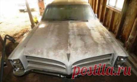 Pontiac Catalina 1966 года нашли в сарае (15 фото) . Тут забавно !!!