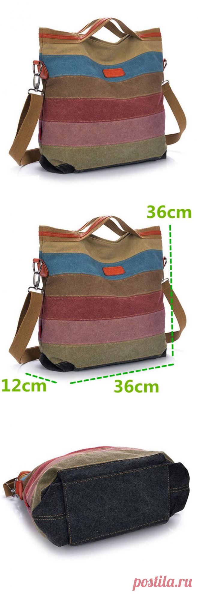 2015 Fashion Women Striped Handbag Canvas Shoulder Bag Messenger Crossbody Bags Satchel Hit Color Stripe Casual Tote Hot Sale | alishoppbrasil