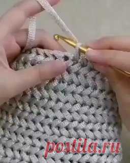 Видео мастер-класс. Узор "Паркет" 💫  #вязание  • #узор