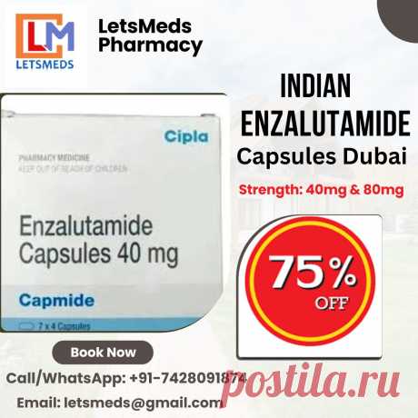 Empower your prostate cancer treatment journey with Generic Enzalutamide 40mg Capsules Thailand. Clinically proven for metastatic castration-resistant prostate cancer (mCRPC). Extend survival, improve quality of life. Indian Enzalutamide Capsules Price Malaysia is a potent androgen receptor inhibitor that extends survival, delays disease progression, and enhances overall quality of life for men with advanced prostate cancer. Available local and international shipping options USA, UAE, UK.
