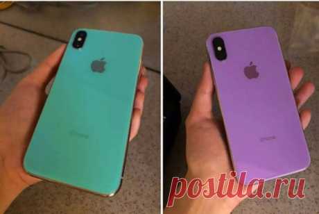 Ресурс TechnoCodex опубликовал две фотографии, на которых запечатлены корпуса iPhone X в новых цветах.