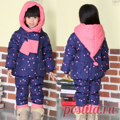 suit love Picture - More Detailed Picture about 2015 Baby Girls Boys Winter Clothes Set Hooded Dot White Down Jackets Coat Girls Overalls Pants Kids Warm Coat+pants Suit GC69 Picture in Snow Wear from SkyBerry | Aliexpress.com | Alibaba Group