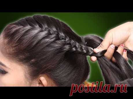 beautiful braid hairstyles for wedding/college/work || hair style girls || hairstyle