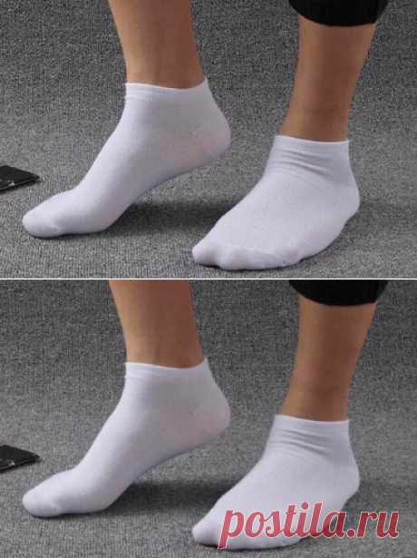 Как легко отстирать белые носки