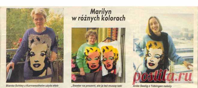 Marilyn Monro. По мотивам картин. Фотоальбом участника vilenka на 7я.ру