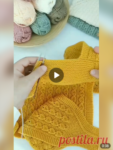Красивое и аккуратное соединение! 🌼

#вязание • #соединение