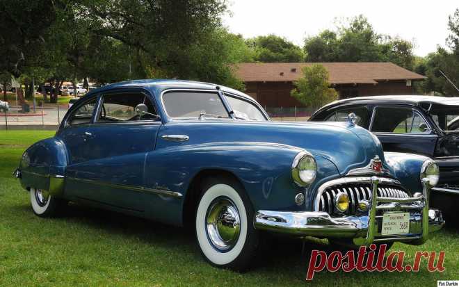 1948 Buick Roadmaster Sedanet - Model 765, Fisher Style 4707 - Honolulu Blue Poly - fvr