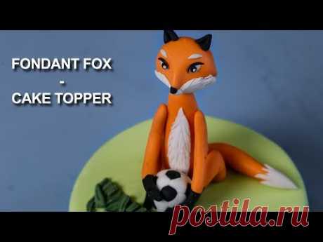 Fondant Fox Cake Topper