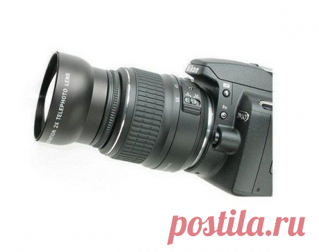 Профессиональный HD 67 мм 2.2X увеличение телефото объектив для канона Nikon Olympus Sony Pentax Samsung DSLR с 67 мм резьба под фильтр купить на AliExpress