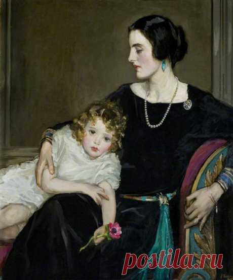 Sir John Lavery (Scottish, 1856-1941)...ЖенскоОбразное с аукционов и музеев