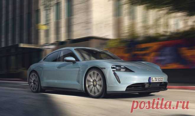 Porsche Taycan 4S 2020 - новый электрический седан - цена, фото, технические характеристики, авто новинки 2018-2019 года