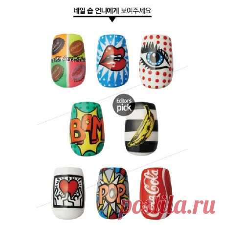 유니스텔라 네일_박은경 в Instagram: «#naildesigns #nail #fashion #style #cute #beauty #stylish #gliter #nailart #polish #nailpolish #unistella #https://nailbarbie.com #fashionnails #runwaynail #modelnails #Koreannail #nail by unuistella #manicurist #ParkEunKyung #popart #popnails»