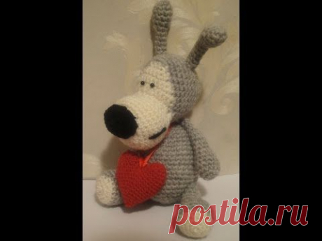 Собачка Буффи Вязание крючком Часть 3 BOOFLI Dog Crocheting Part 3