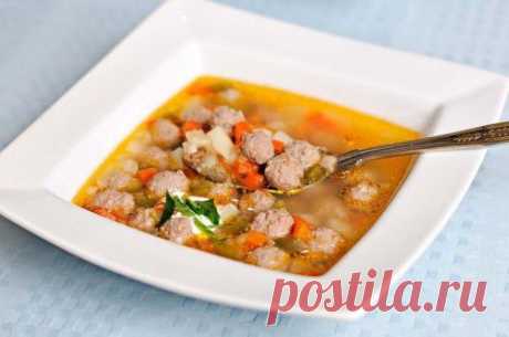 Суп с фрикадельками: варим самый аппетитный суп / Простые рецепты