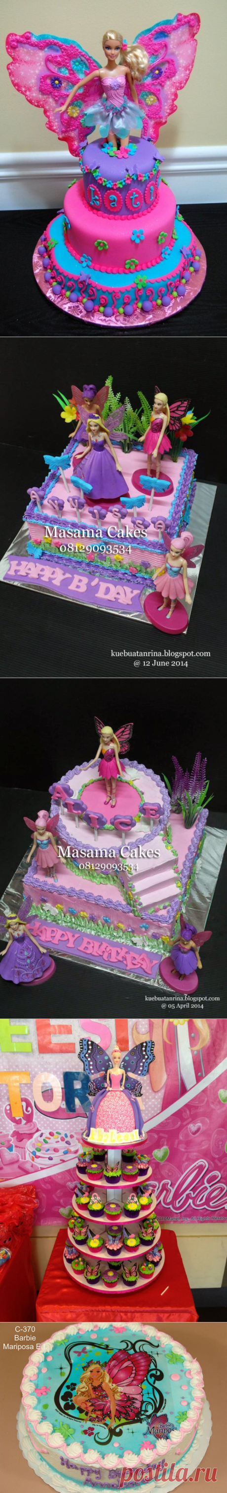 Barbie Mariposa Birthday Cake - otona-manga.info