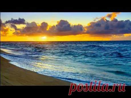 Relaxing Nature Scenes - Hawaii Sunset relaxing ocean waves - YouTube