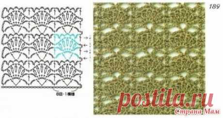 . Помогите найти схему к шарфику - Все в ажуре... (вязание крючком) - Страна Мам