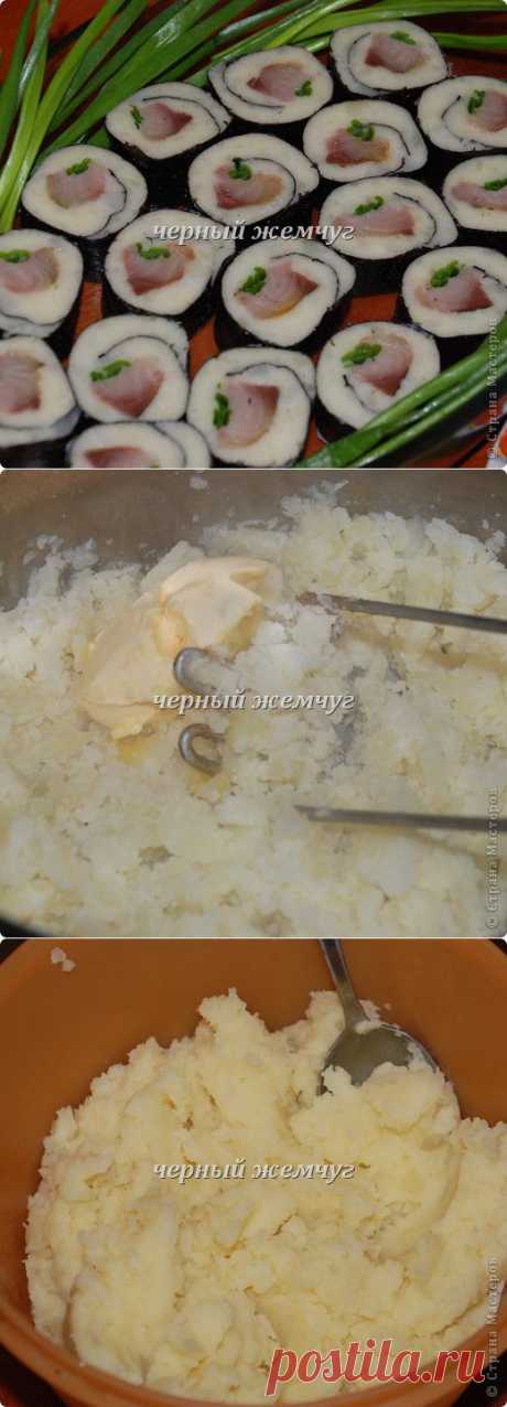 Картофельные роллы со скумбрией | Страна Мастеров