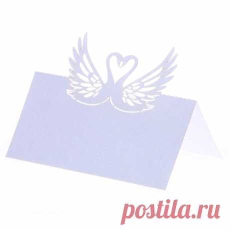 пользу танец Picture - More Detailed Picture about 12pcs/lot White Laser Cut Swan Name Place Table Card Wine Food Mark Guest Birthday Banquet Party Wedding Favors Decoration Picture in Событие и Партия from H&D-World | Aliexpress.com | Alibaba Group