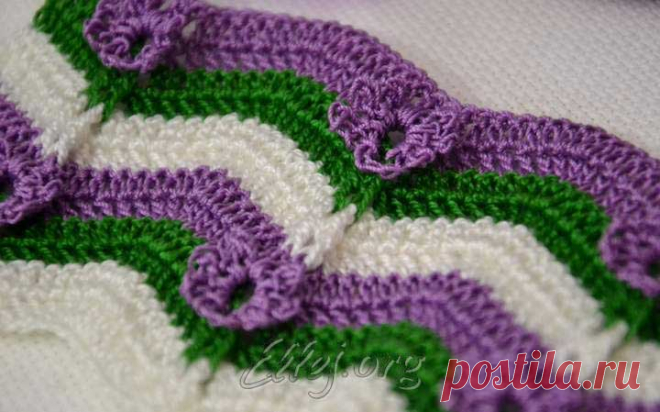 Узор Подснежники | Crochet by Ellej | Crochet by Ellej | Вязание крючком от Елены Кожухарь