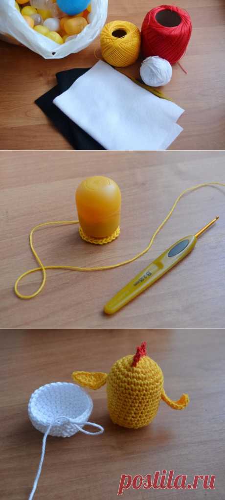 Волшебное превращение пластиковых яиц от киндер-сюрпризов - Ярмарка Мастеров - ручная работа, handmade