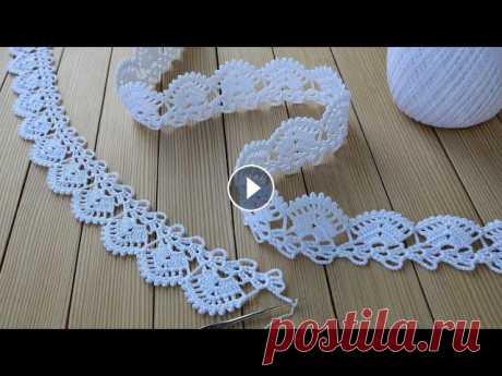 КРУЖЕВО КРЮЧКОМ простое ВЯЗАНИЕ для начинающих КАЙМА схема узора Easy to Crochet Tape Lace pattern Instagram: @Уроки ВЯЗАНИЯ Литке Татьяны @Уроки ВЯЗАНИЯ для начинающих ЛЕНТОЧНОЕ КРУЖЕВО мастер-классы: КВАДРАТНЫЕ МОТИВЫ крючком МАСТЕР-КЛАССЫ: БЛУЗКА...