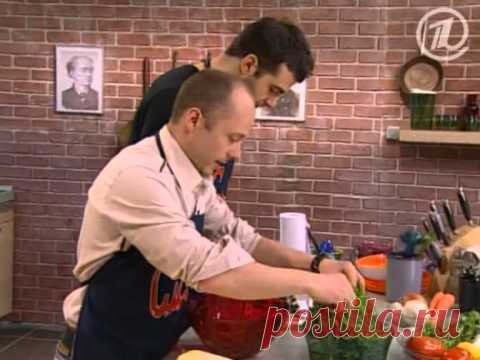 Передача "Смак" с Евгением Стычкиным (11 июля 2009 года) - кулинарный видео рецепт на Повар.ру