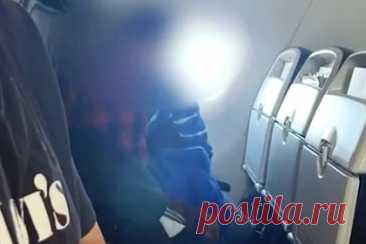 Пассажиры занялись сексом во время полета и попали на видео