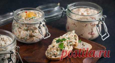 Бутербродные намазки из рыбы - Со Вкусом