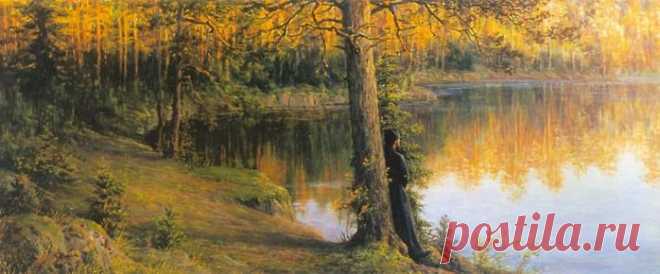 Осенние пейзажи в живописи Марии Вишняк