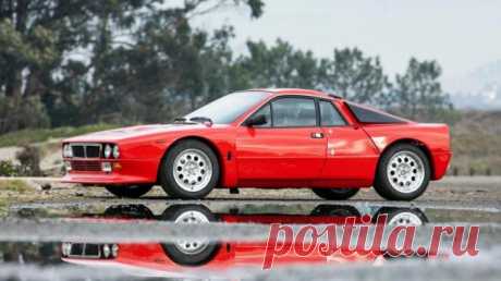 Lancia Rally 037 Stradale, построенная для чемпионата мира по ралли . Тут забавно !!!