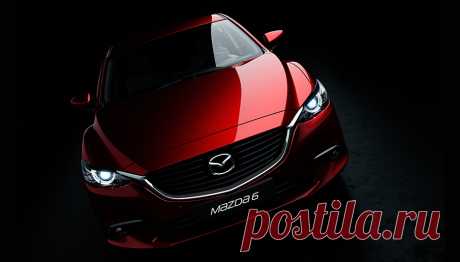 Экстерьер седана Mazda 6 - стильного автомобиля спортивного дизайна