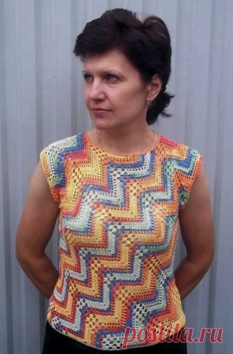 Цветная диагональ, смотрится интересно
