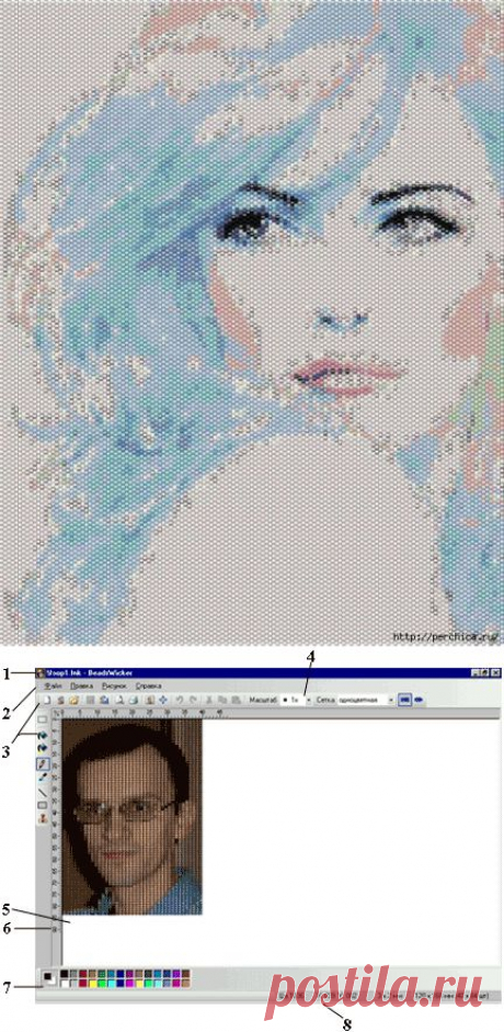 Использование графического редактора BeadsWicker как средства создания узоров для бисероплетения и вышивания