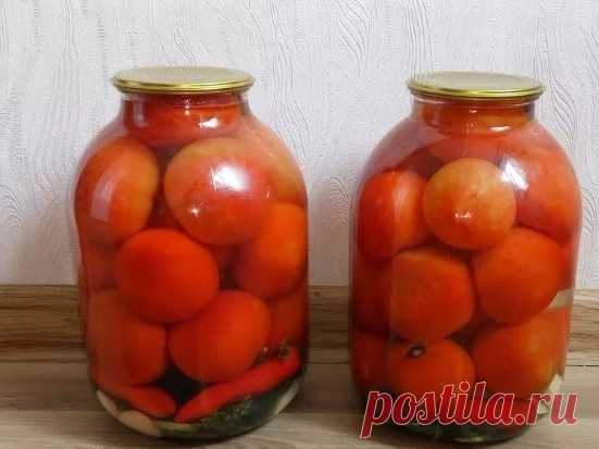 Помидоры маринованные сладко-острые.