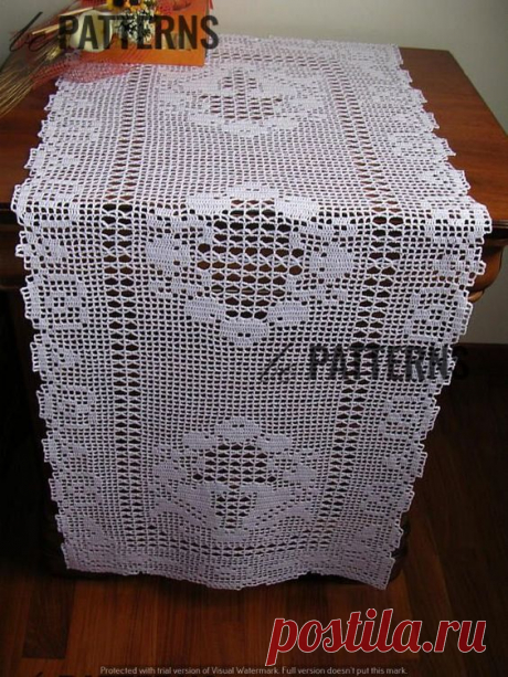 Stunning And Easy Crochet Tablecloths