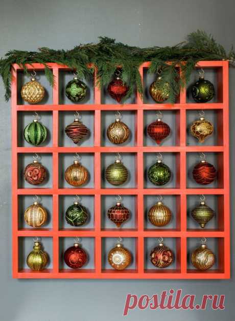These holiday door decorating ideas from DIYer Kelly Marzka are perfect for anyone with a small front porch. You just need garland, lights and poinsettias.