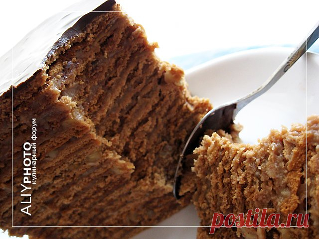 Торт «Дамский каприз» (шоколадный) : Торты, пирожные