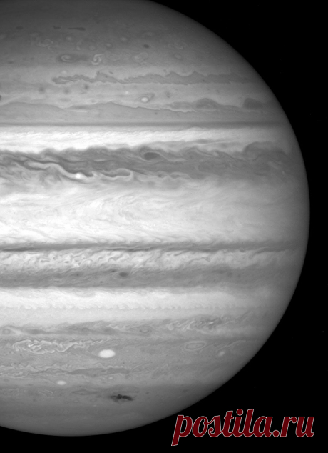 Хаббл фото Юпитера